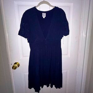 Blue Rain Summer Dress